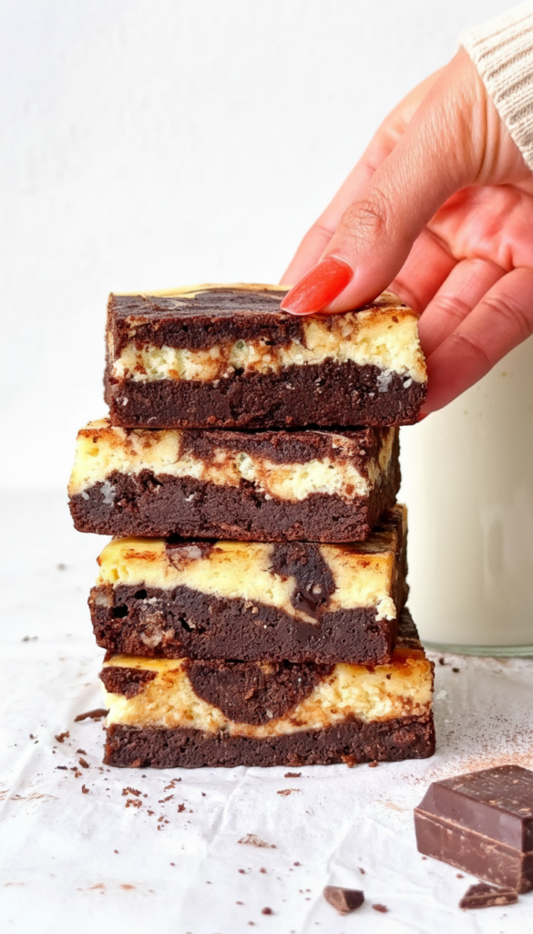 Cheesecake Brownies