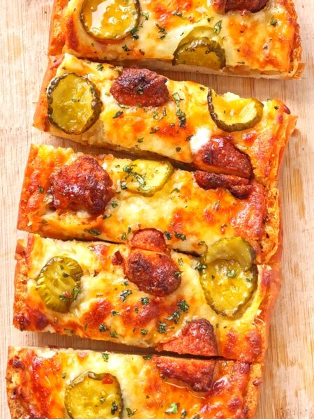 Nashville Hot Chicken Garlic Bread