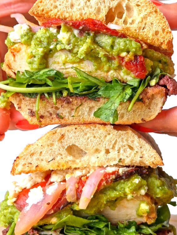 Mediterranean Chicken Sandwich