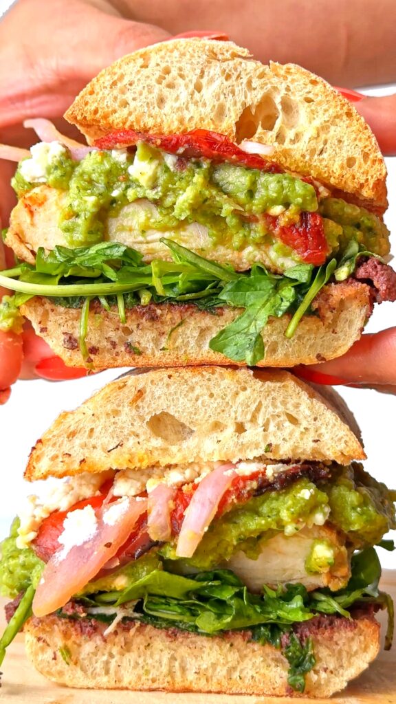 Mediterranean Chicken Sandwich