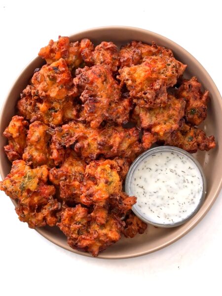 Crispy Tomato Fritters