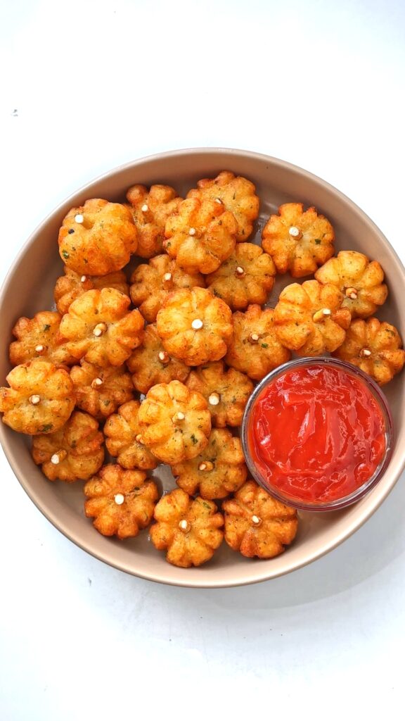 Crispy Potato Pumpkins