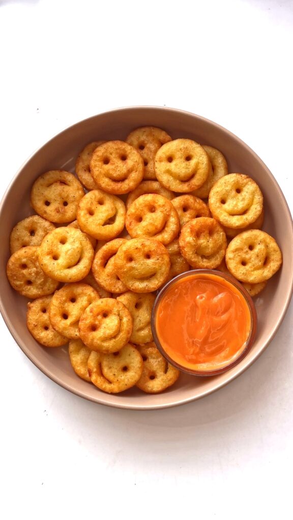 Crispy Potato Smileys