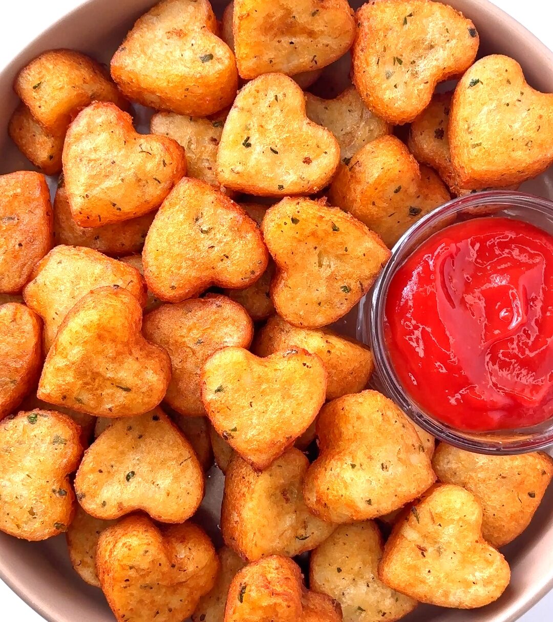 Crispy Potato Hearts