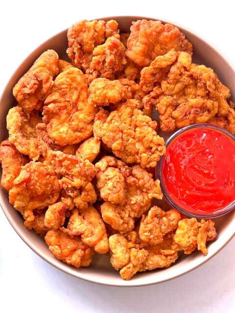 Crispy Popcorn Chicken