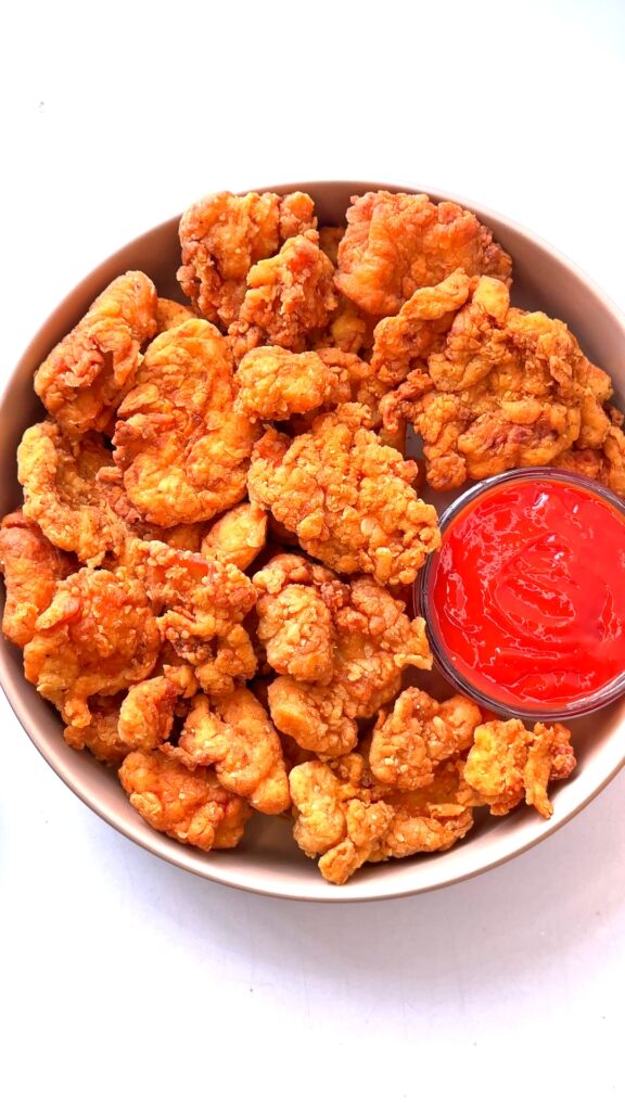 Crispy Popcorn Chicken