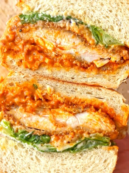 Vodka-Style Chicken Parm Sandwich