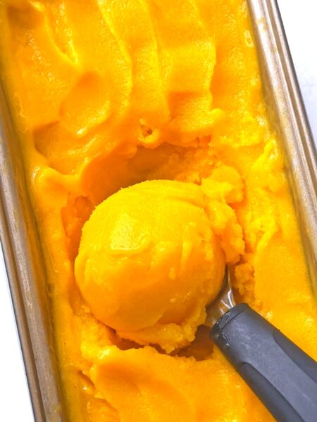 Mango Lime Sorbet