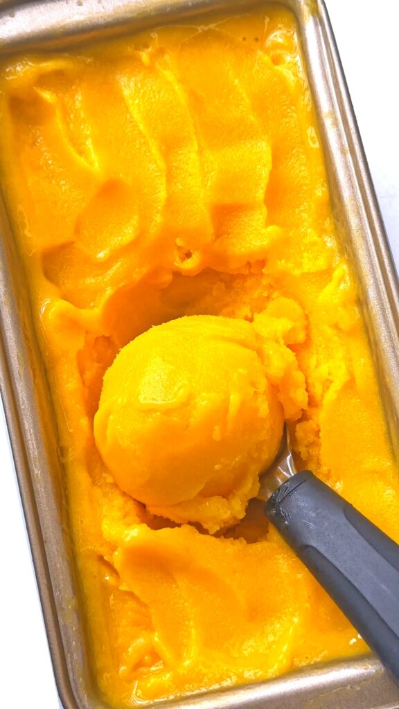 Mango Lime Sorbet