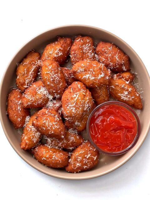 Crispy Cheese Beignets