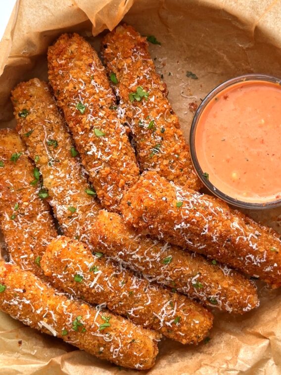 Crispy Mozzarella Sticks
