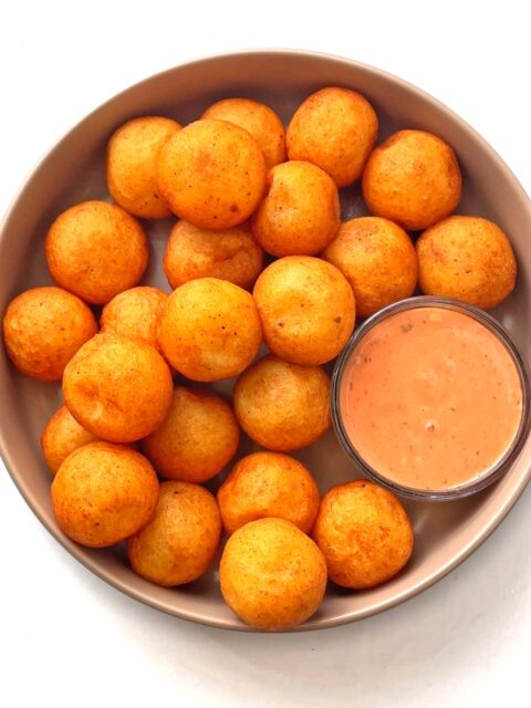 Crispy Potato Cheese Balls
