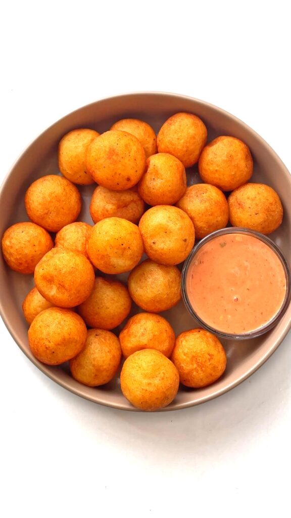 Crispy Potato Cheese Balls