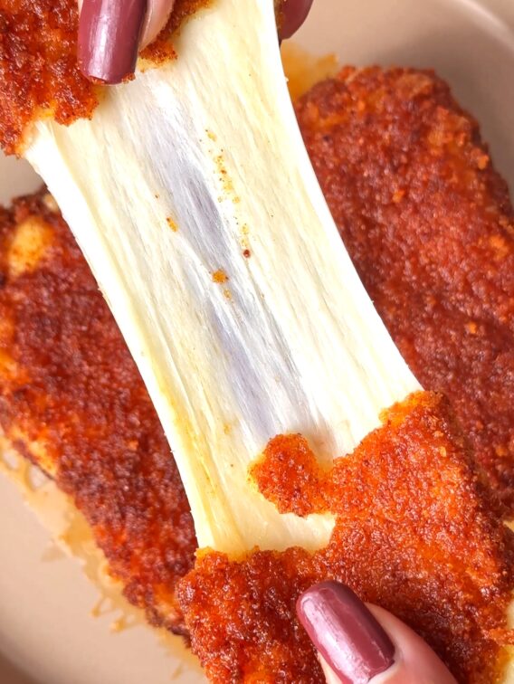 Nashville Hot Mozzarella Sticks
