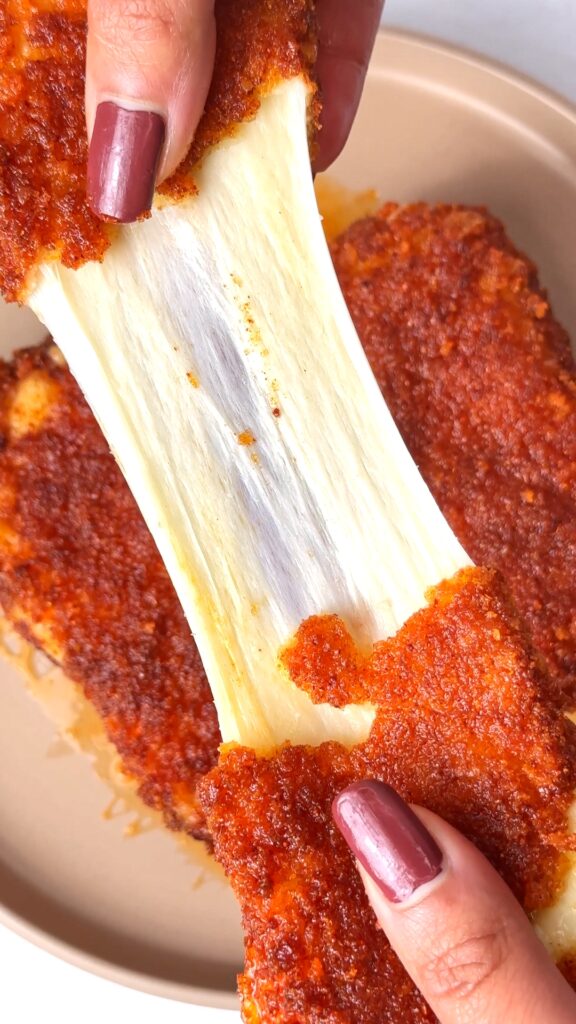 Nashville Hot Mozzarella Sticks